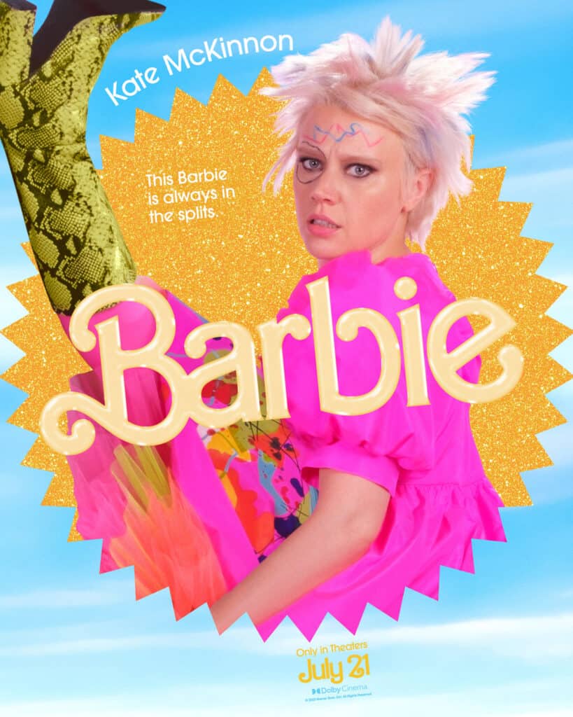 Barbie, Kate McKinnon, poster