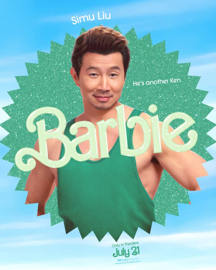 Barbie, Simu Liu, poster
