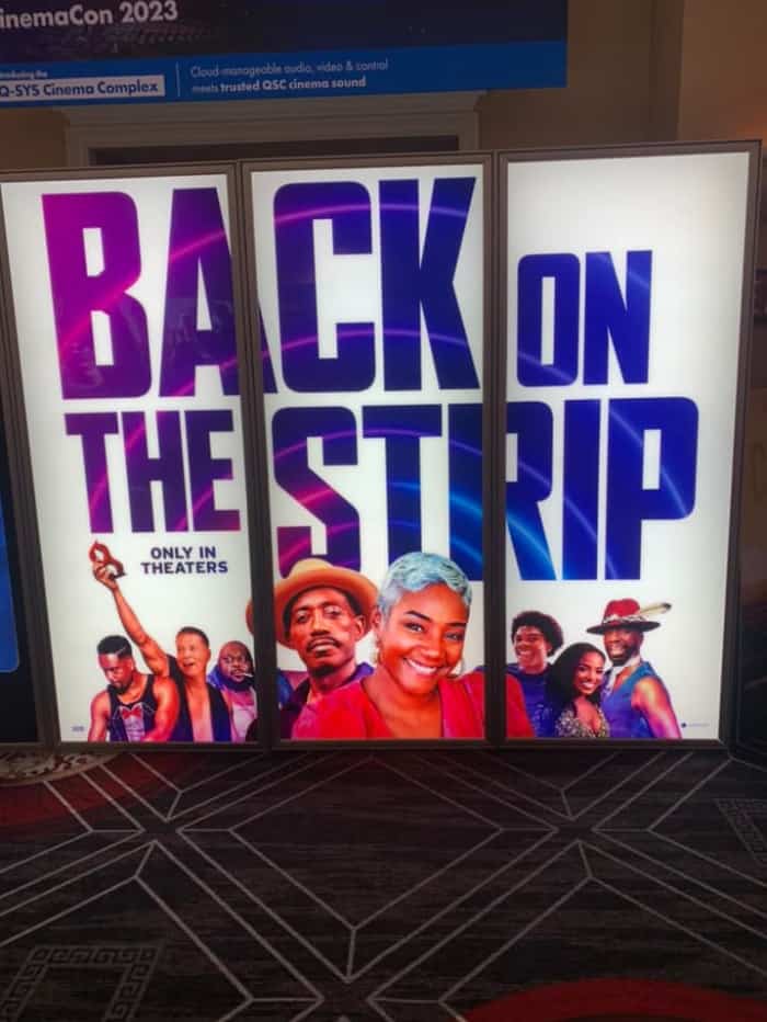 CinemaCon, 2023, Las Vegas, show floor, Back on the Strip