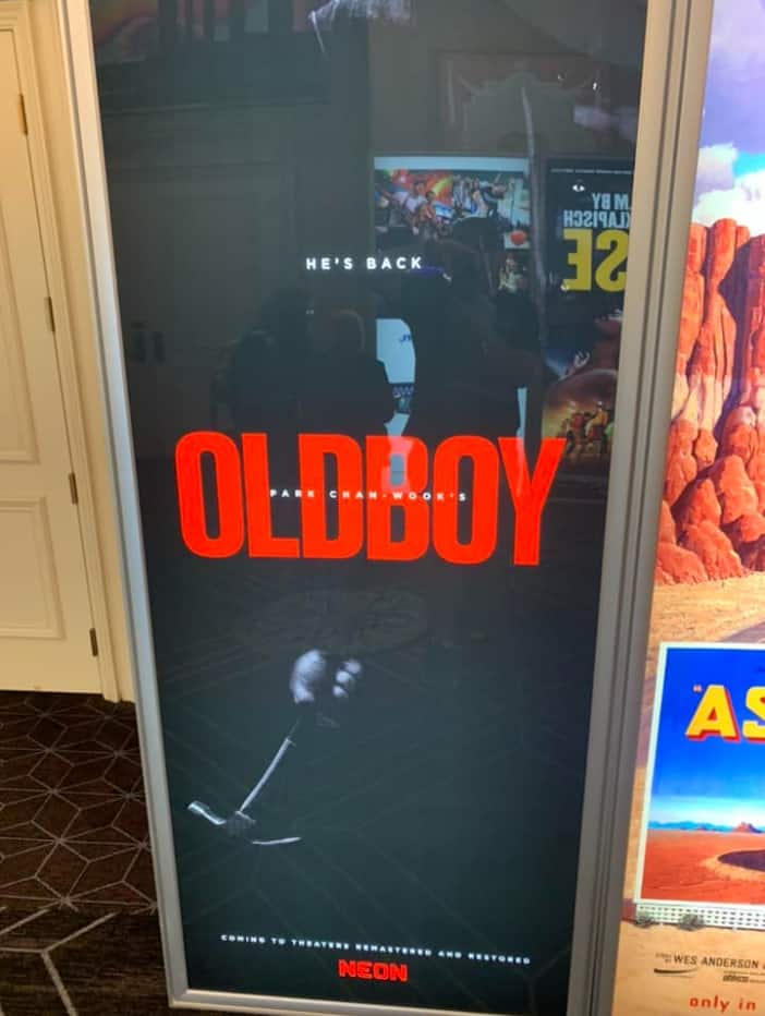 CinemaCon 2023 Las Vegas show floor Old Boy