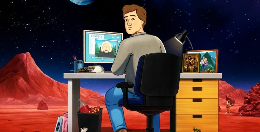 Fired on Mars trailer stars Luke Wilson in animated workplace comedy series for Max