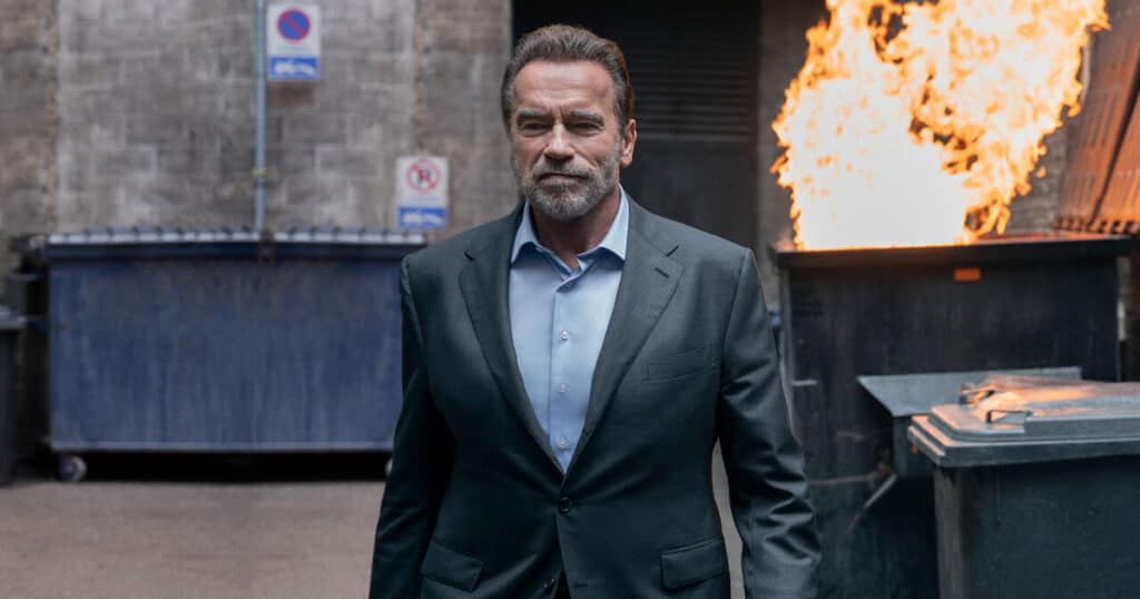 FUBAR, trailer, Netflix, Arnold Schwarzenegger, Monica Barbaro
