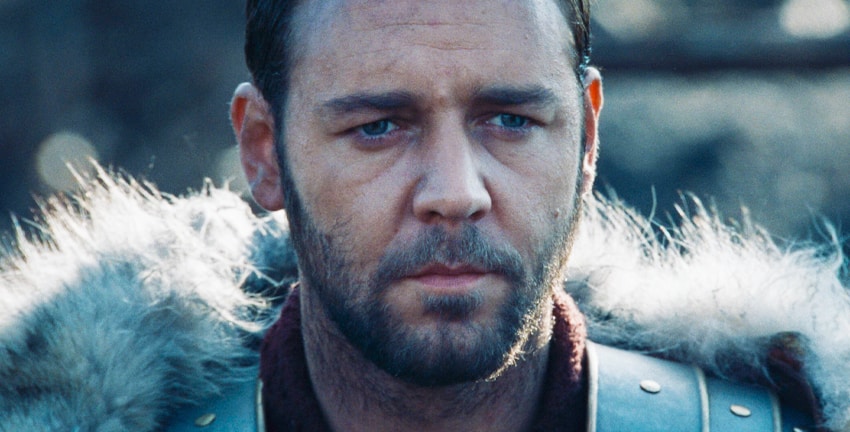 Russell Crowe wanted to walk away from Gladiator over the “absolute rubbish” script