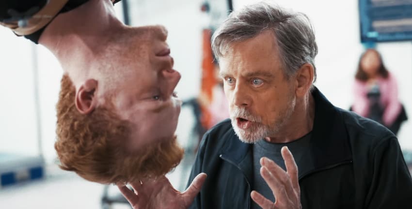 Mark Hamill trains Cal Kestis in funny Star Wars Jedi: Survivor promo