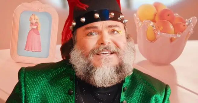Super Mario Bros Movie, Jack Black, Peaches, music video