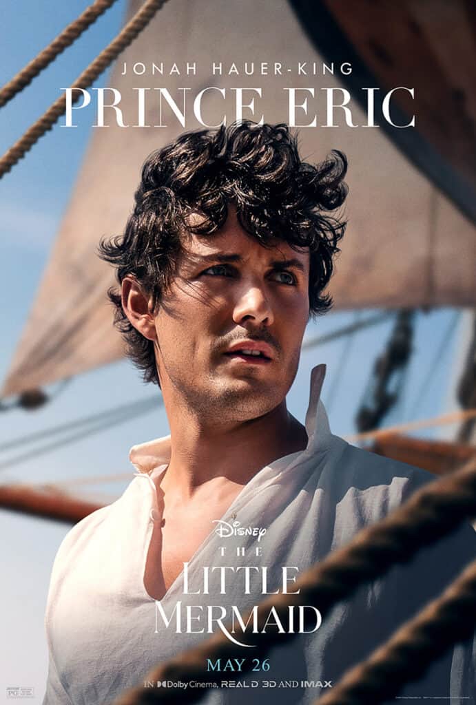 Disney, The Little Mermaid, poster, Prince Eric