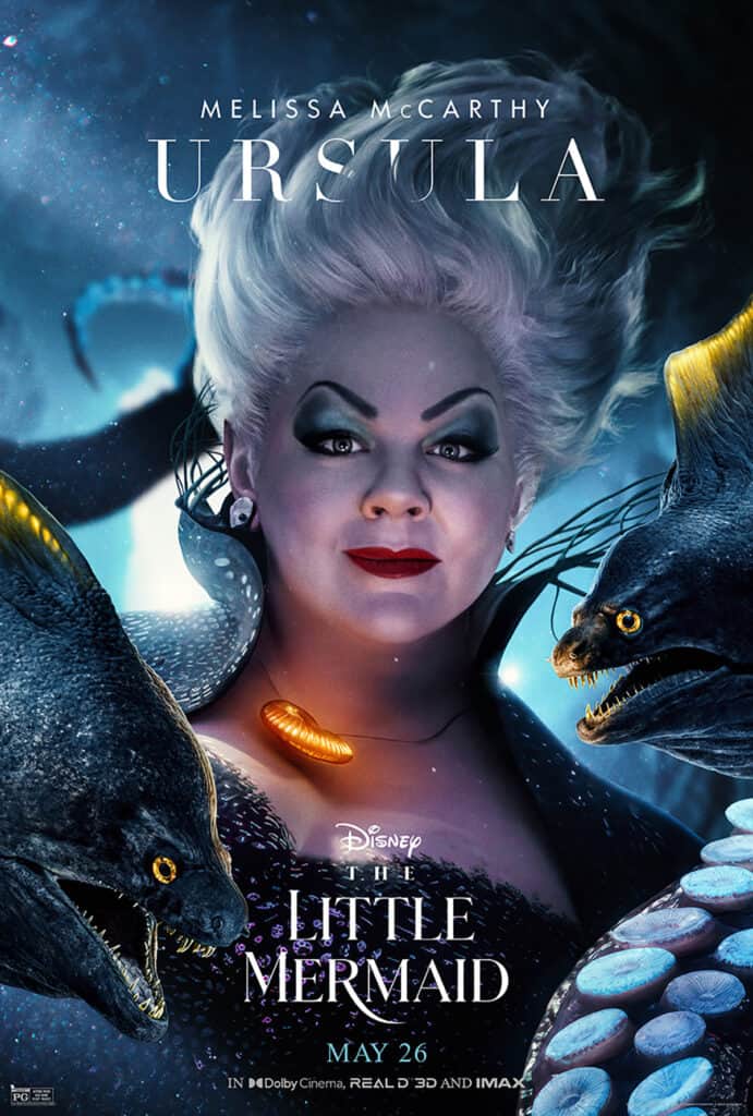 Disney, The Little Mermaid, poster, Ursula