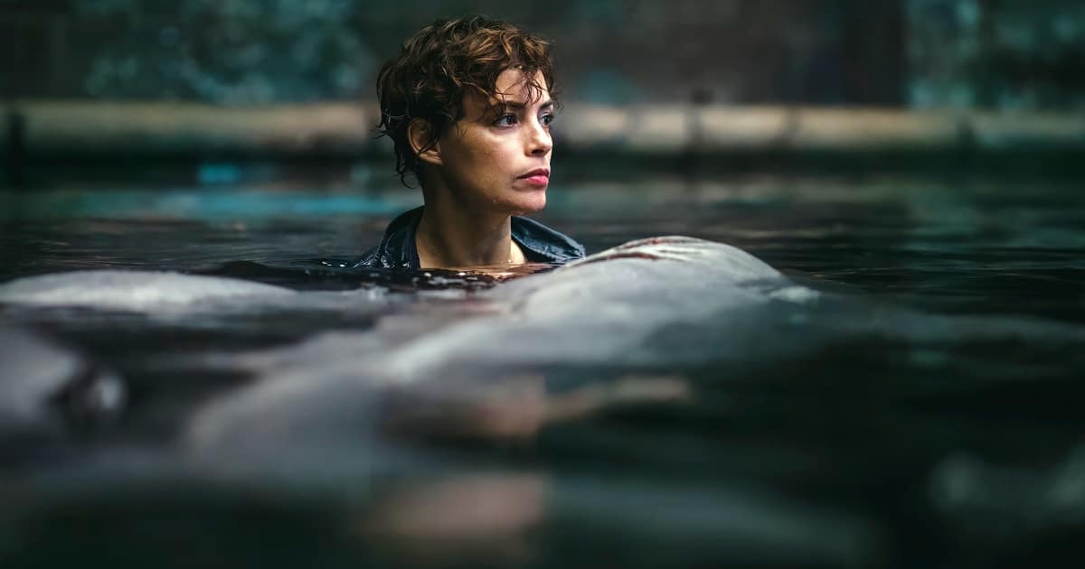 Netflix has unveiled two first-look images from director Xavier Gens' currently-untitled shark thriller, which is set in Paris