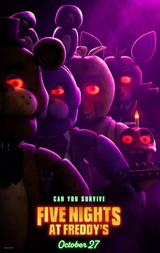 Five Nights at Freddy’s: Teaser trailer and poster released for video game adaptation