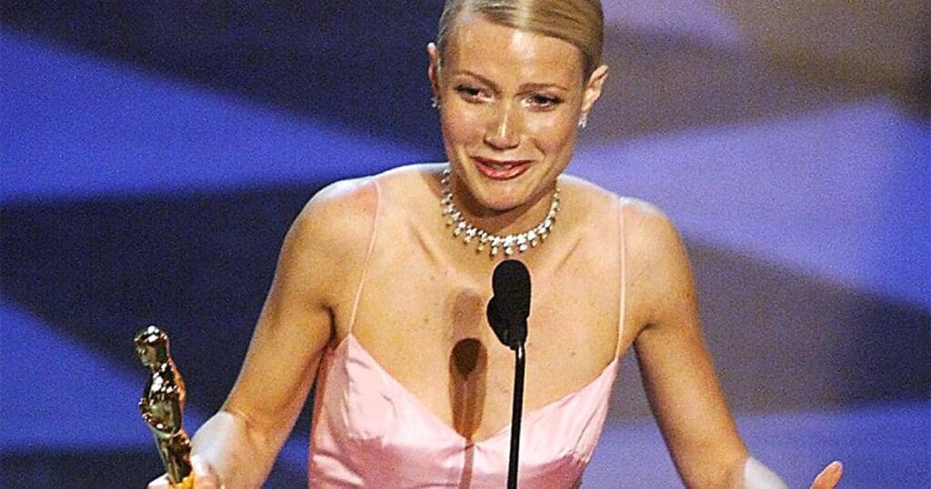 Gwyneth Paltrow reflects on weepy Oscar speech