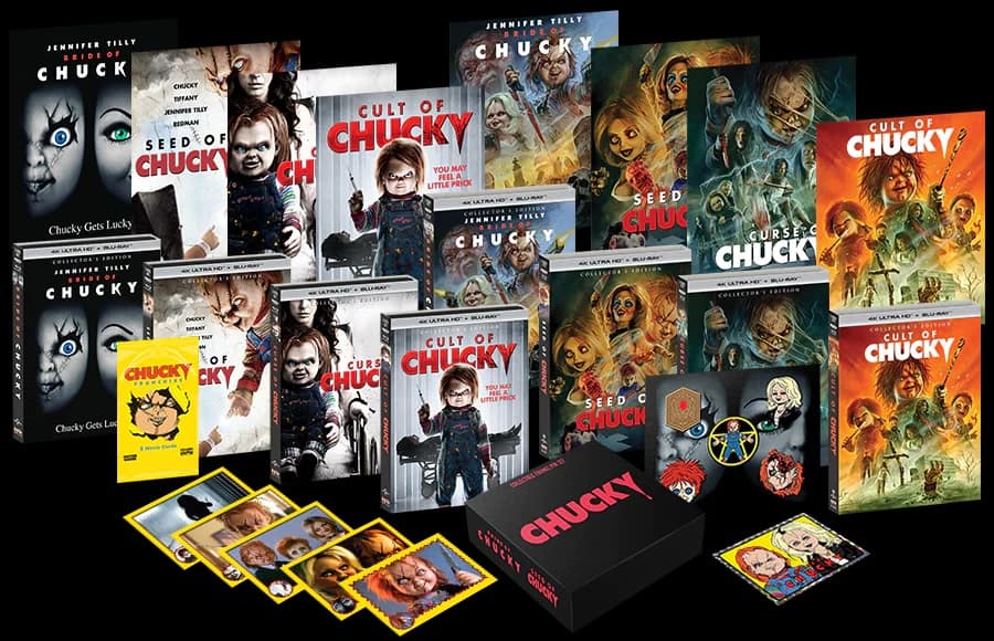 Child’s Play: Scream Factory is bringing the four “of Chucky” sequels to 4K UHD