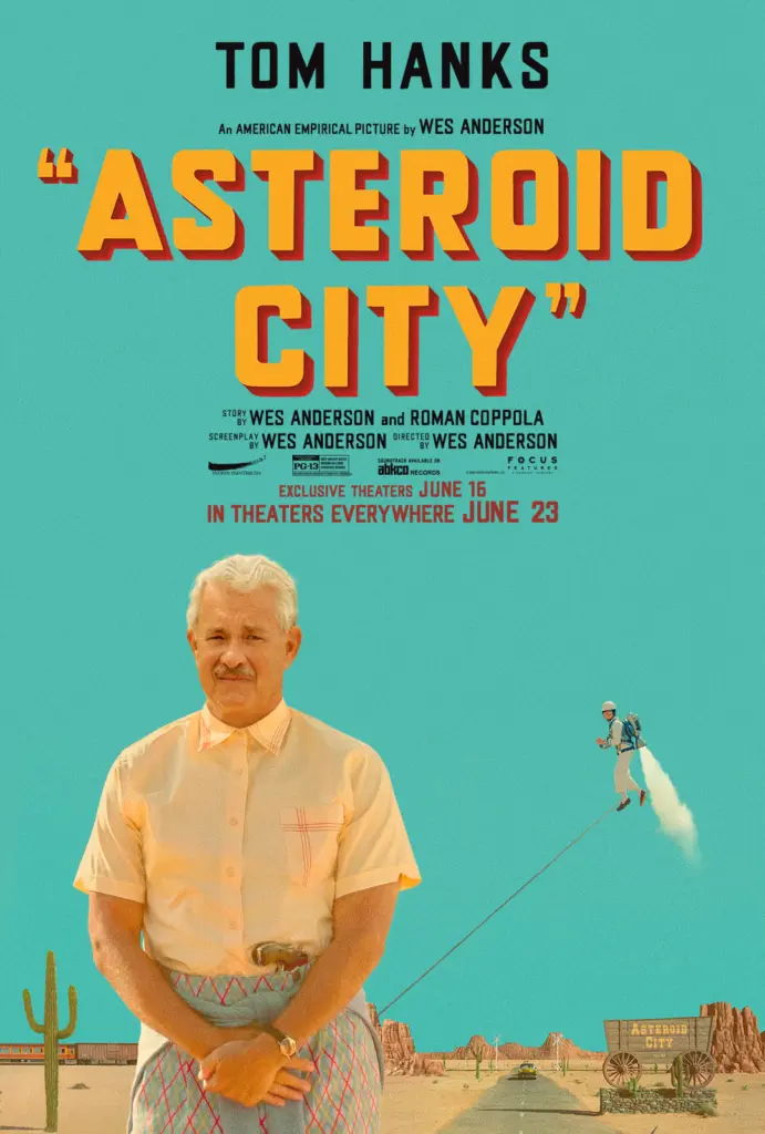 Asteroid City, character poster, Tom Hanks