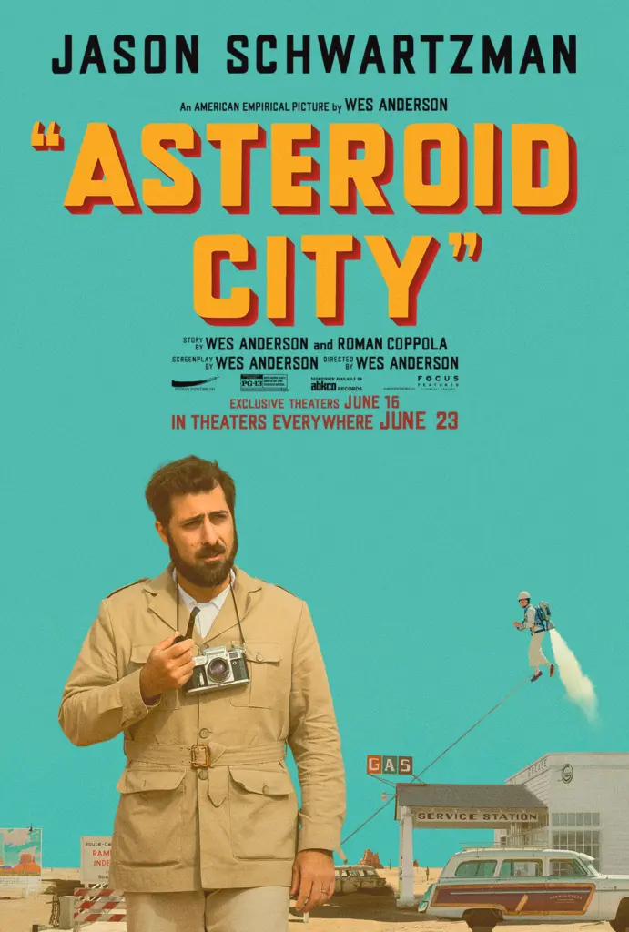 Asteroid City, character poster, Jason Schwartzman