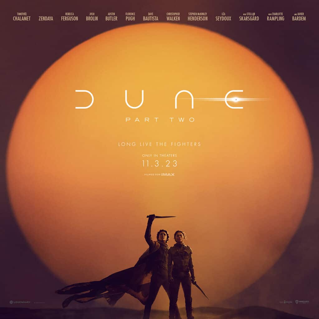 Dune Part Two one sheet