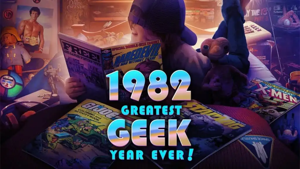 The four-episode docuseries Greatest Geek Year Ever: 1982 will begin airing on The CW this July! Will you be watching?