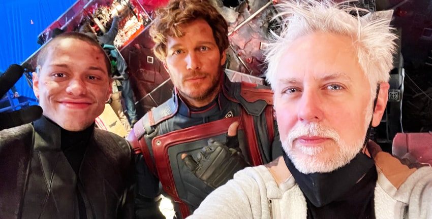 James Gunn, Pete Davidson, Chris Pratt, Guardians of the Galaxy Vol 3, cameo