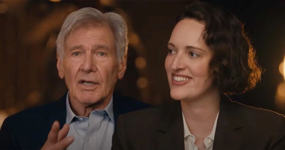 Indiana Jones and the Dial of Destiny tickets are now on sale on Fandango, featuring a new interview with Harrison Ford and Phoebe Waller-Bridge