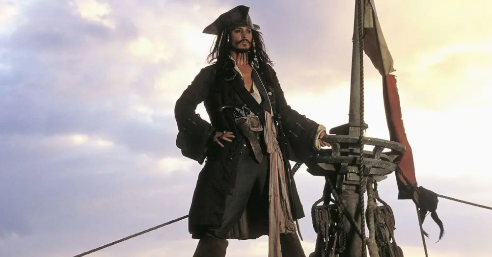 johnny depp, pirates of the carribbean