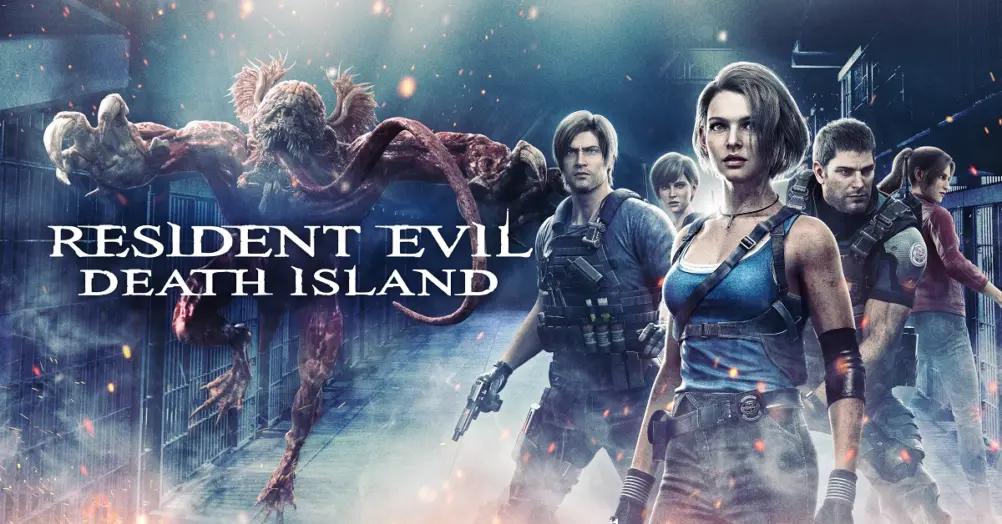 A trailer has been released for the animated feature Resident Evil: Death Island, coming to home video at the end of July