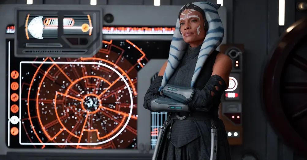 A TV spot reveals that the Star Wars series Ahsoka, starring Rosario Dawson, will make its Disney+ premiere in August
