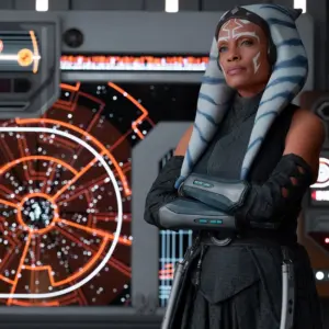 A TV spot reveals that the Star Wars series Ahsoka, starring Rosario Dawson, will make its Disney+ premiere in August