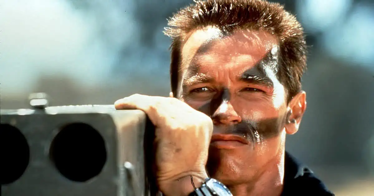 Arnold Schwarzenegger says that Predator, Commando, and Conan sequels are in the works at 20th Century Studios (formerly Fox)