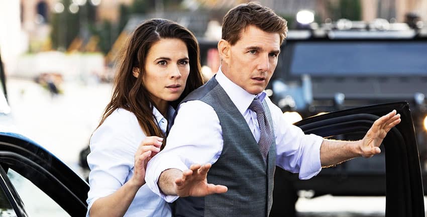 Hayley Atwell on two hour stunt screen test for Mission: Impossible