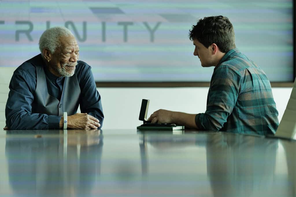 57 Seconds, Morgan Freeman, Josh Hutcherson, The Avenue, trailer