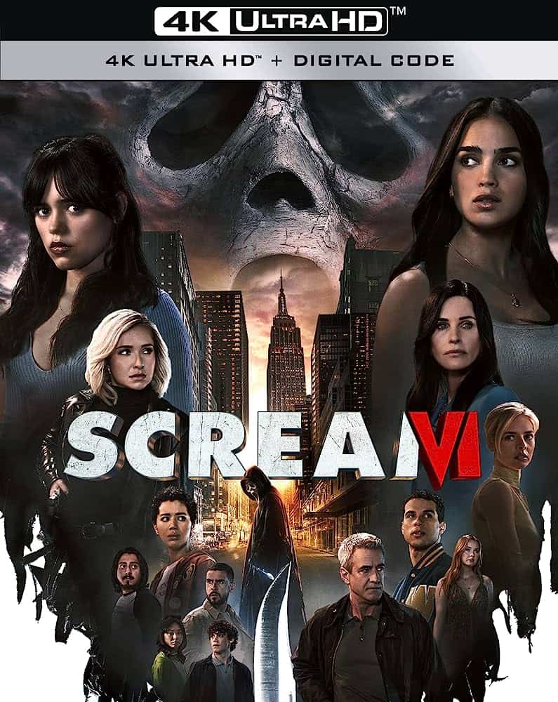 Scream VI 4K Cover Art.