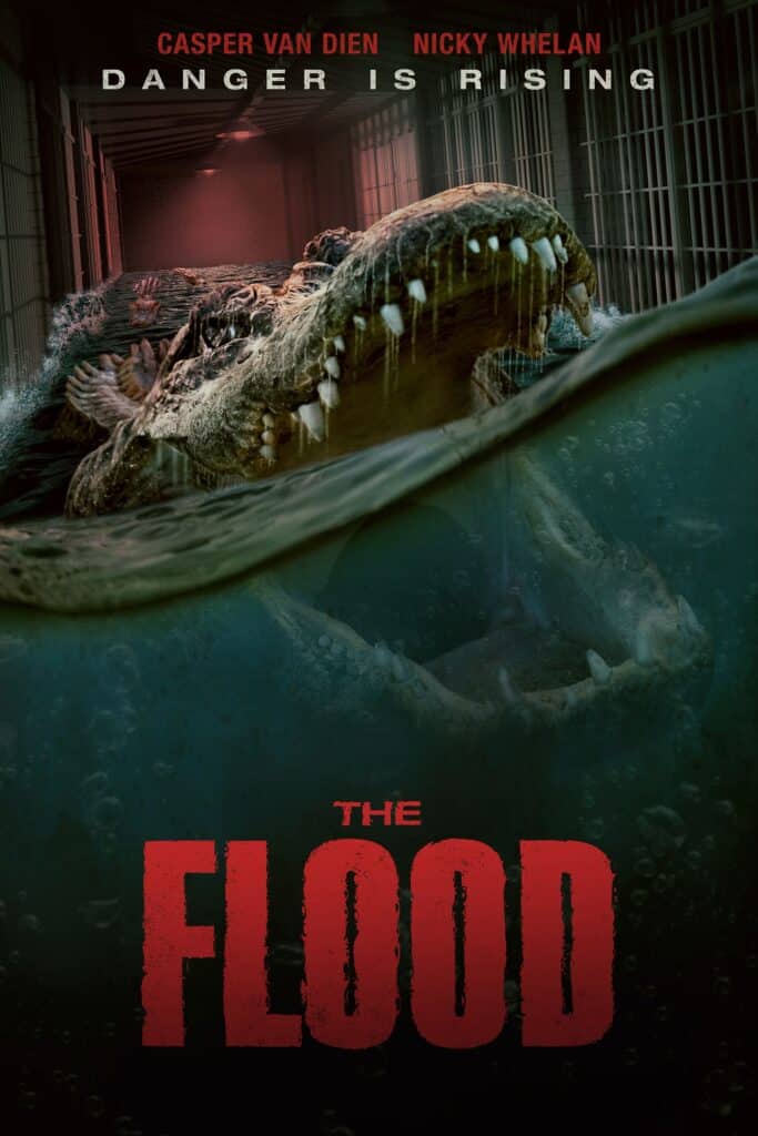 Interviews: Casper Van Dien and Nicky Whelan talk about their Killer Gator movie, The Flood!
