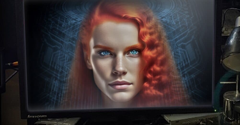 Arrow in the Head reviews AImee: The Visitor, a Full Moon thriller featuring the first AI-created femme fatale in film history