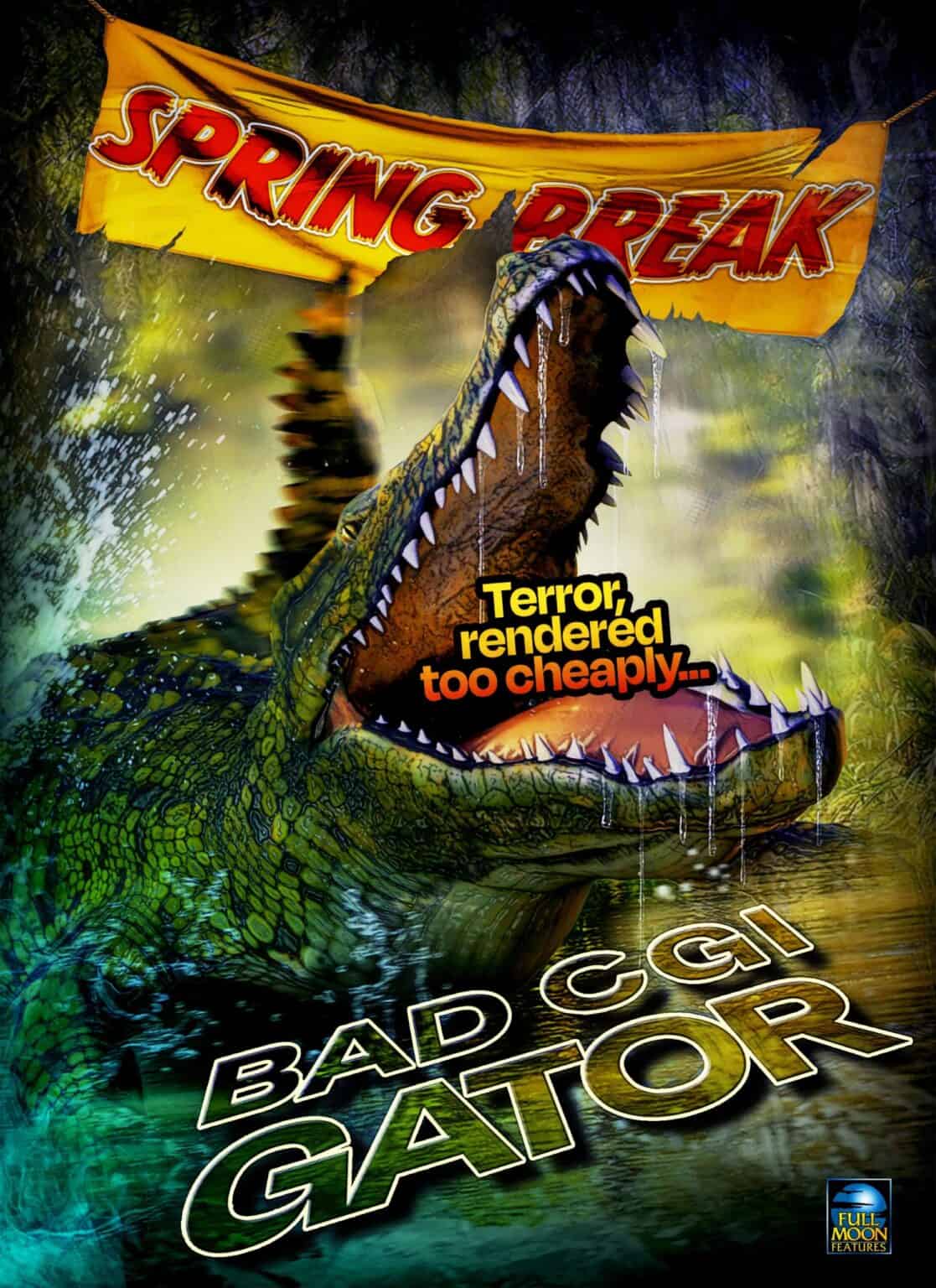 Bad CGI Gator trailer: Full Moon horror comedy starts streaming this month