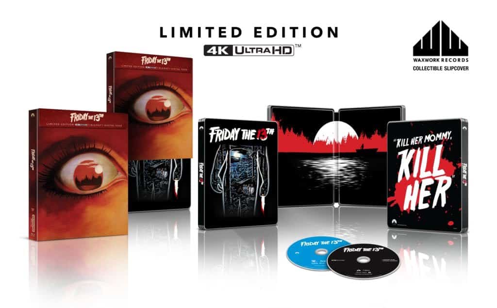Friday the 13th is getting a 4K steelbook release in October