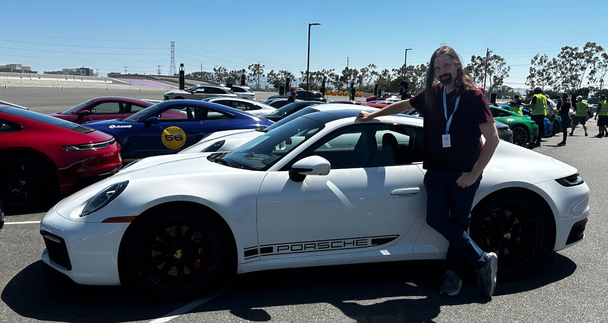 JoBlo drives Porsches for Transformers: Rise of the Beasts