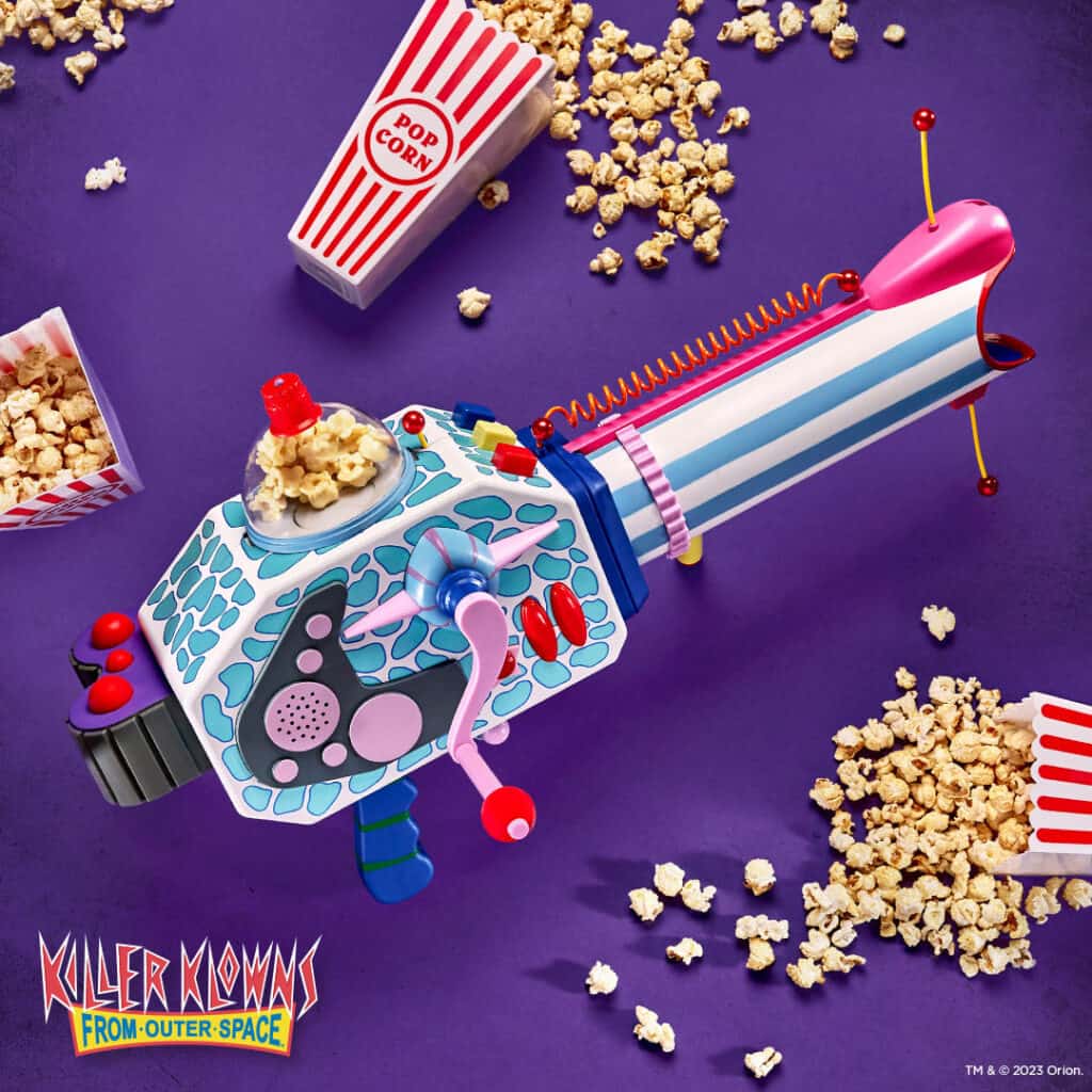 Killer Klowns from Outer Space: Spirit Halloween is now selling a Popcorn Gun!