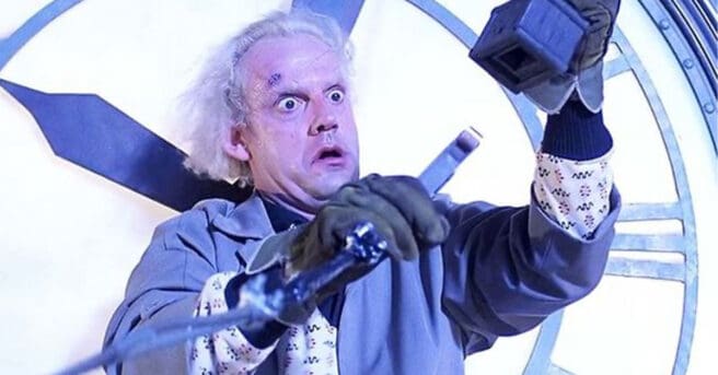 back to the future clock tower