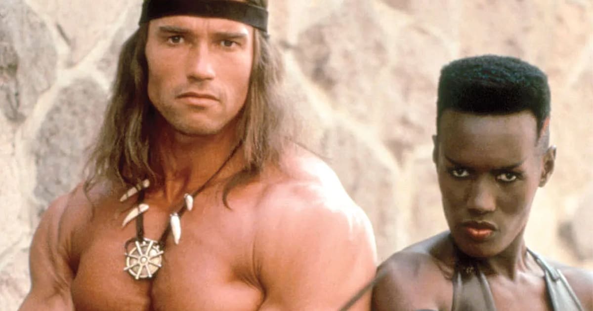 Celebrating Arnold Schwarzenegger’s birthday with his PG-rated barbarian
