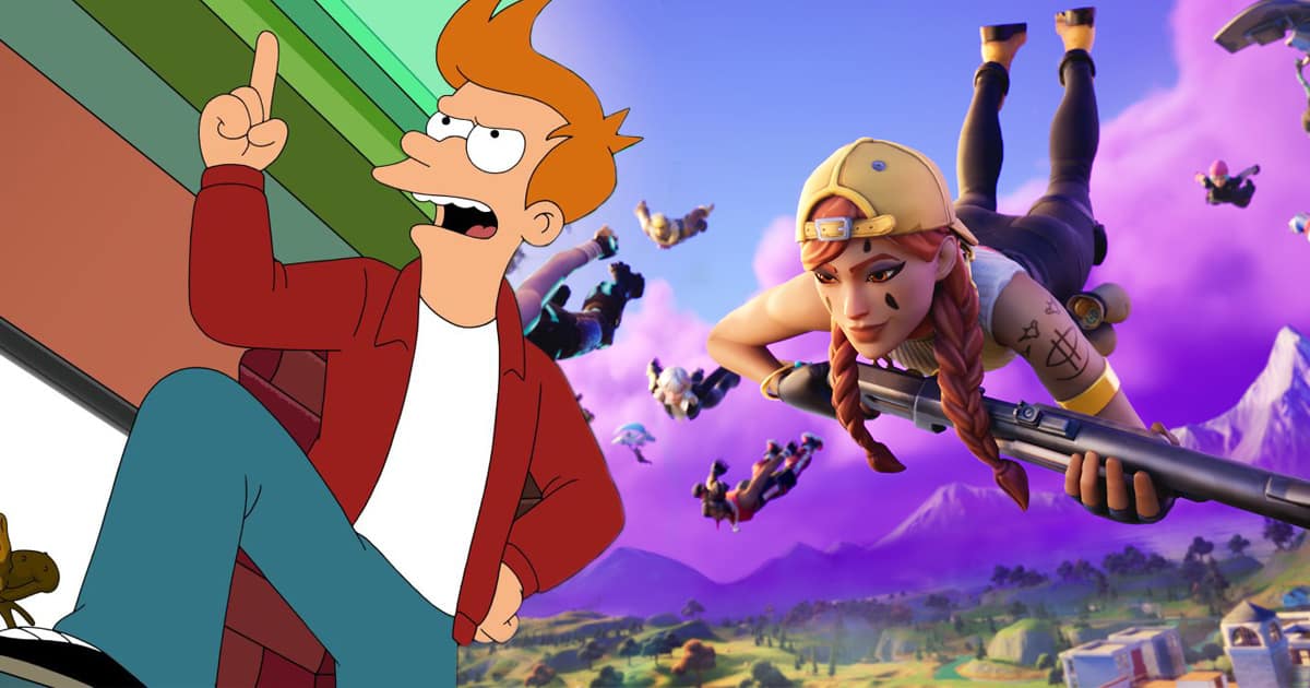 The Future Express crew is crash landing in Fortnite for a limited crossover event