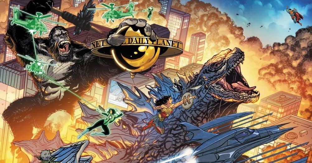 Legendary Comics and DC Comics are teaming up for the crossover limited series Justice League vs. Godzilla vs. Kong
