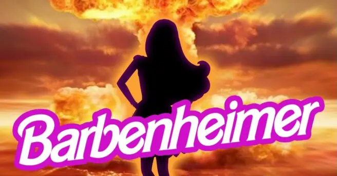 Full Moon hasn't started filming their comedy Barbenheimer yet, but they're selling Barbenheimer T-shirts and hoodies