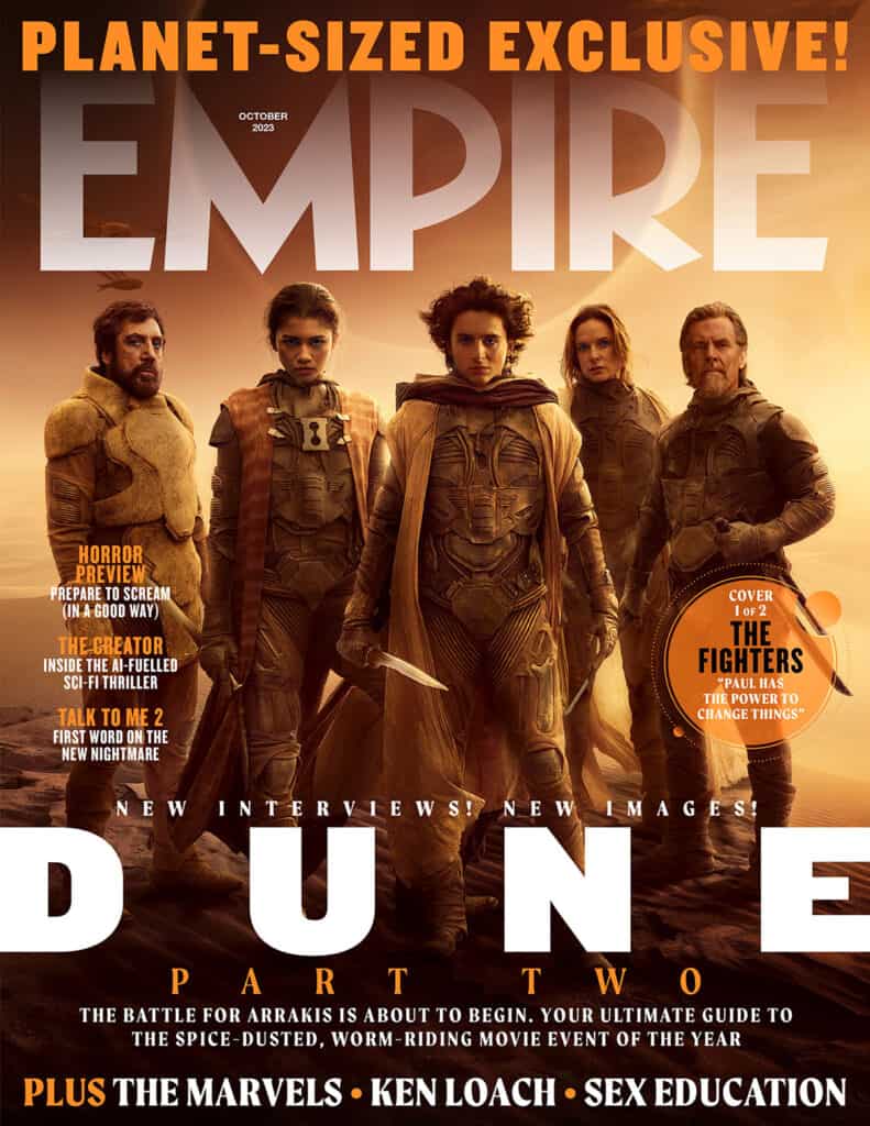 Dune: Part Two, Empire Magazine, cover