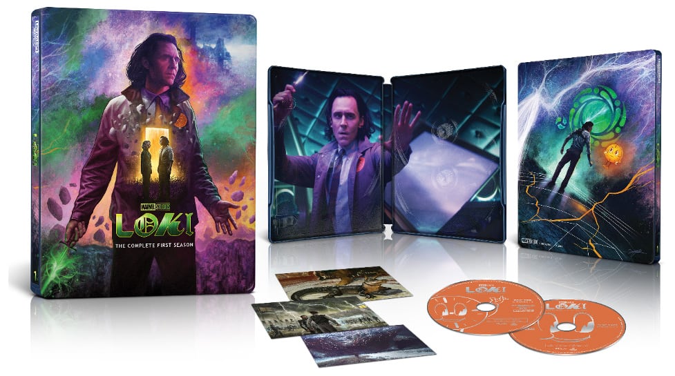 Loki, Steelbook Blu-ray, Marvel, Season 1