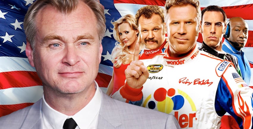 Christopher Nolan says Talladega Nights is one of his fave movies