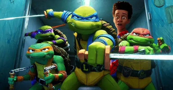 Teenage Mutant Ninja Turtles: Mutant Mayhem, Spider-Man, Spider-Verse