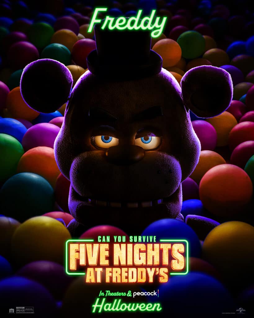 Five Nights at Freddy’s video game adaptation gets a couple new posters