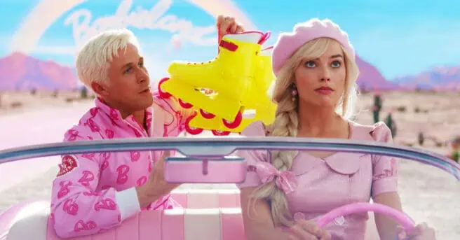 Barbie, script, Margot Robbie, Ryan Gosling