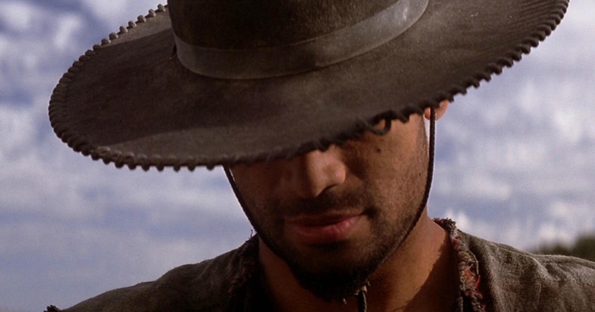 Outlaw Posse image shows Mario Van Peebles in the old west