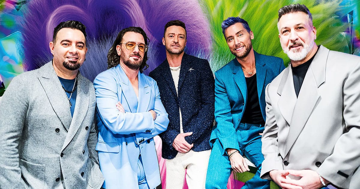 NSYNC debuts first new song in almost 20 years for Trolls Band Together