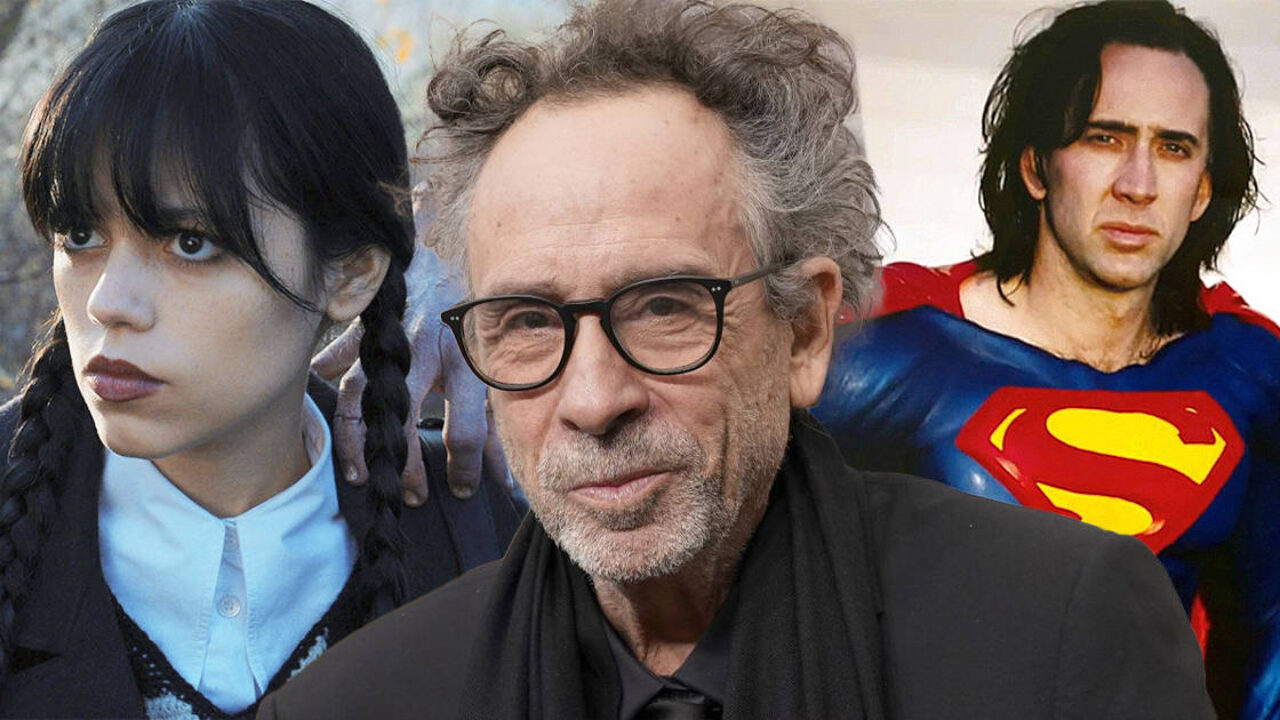 Tim Burton talks directing Wednesday and Superman in The Flash