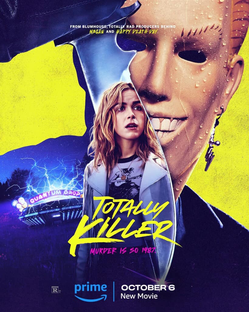 Totally Killer trailer: Kiernan Shipka travels back in time to battle a slasher before he can kill her friends